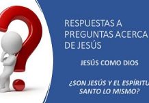 ¿Son Jesús y el Espíritu Santo lo Mismo?